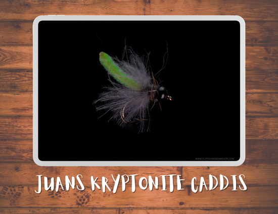 How To Tie The Juans Kryptonite Caddis / Episode 4 S5 / January 26
