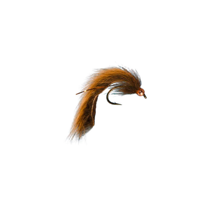 Pine Squirrel Leech - BROWN - Hook Size #8