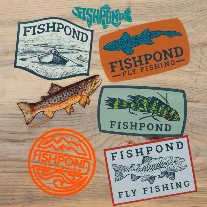 FishPond - Freshwater Sticker Bundle – Rocky Mountain Fly Shop