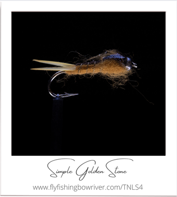 How To Tie The Simple Golden Stone Fly