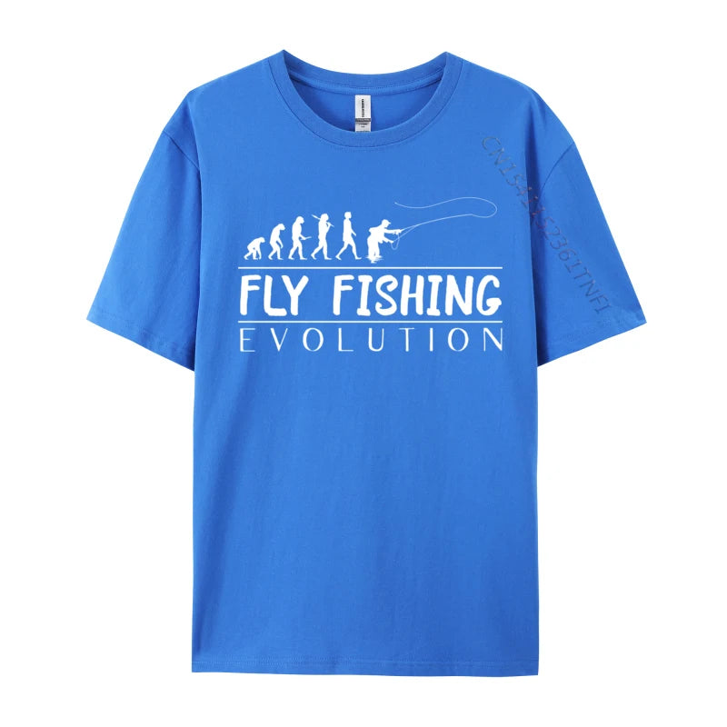 Load image into Gallery viewer, Fly Fishing Evolution T-Shirt
