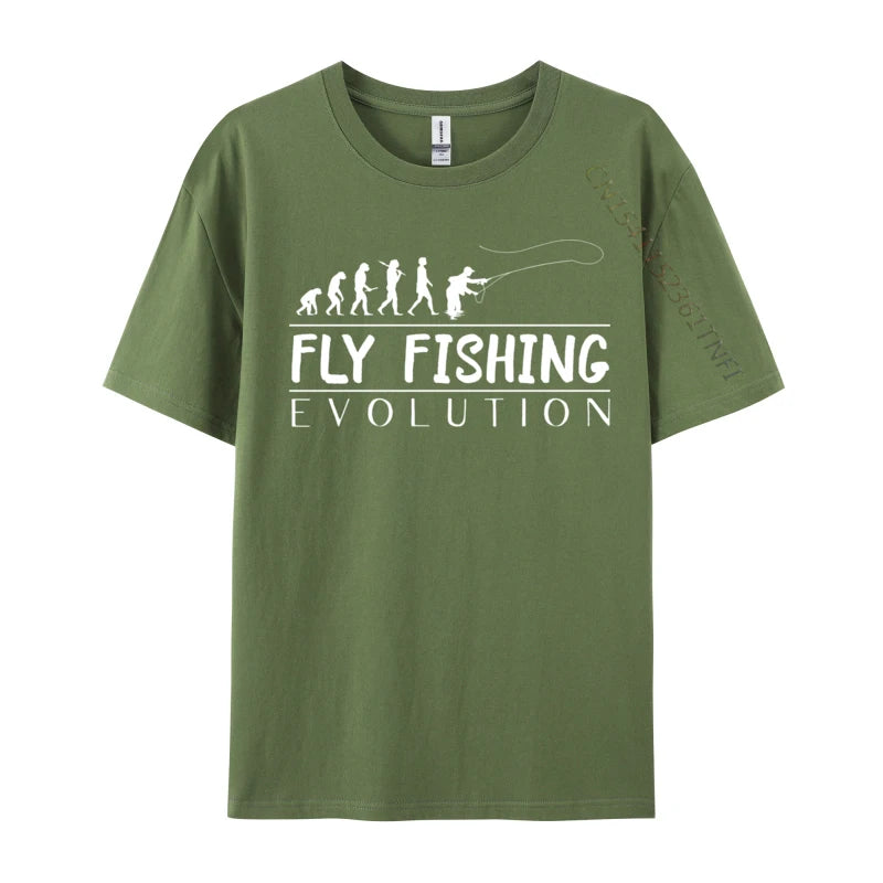 Load image into Gallery viewer, Fly Fishing Evolution T-Shirt
