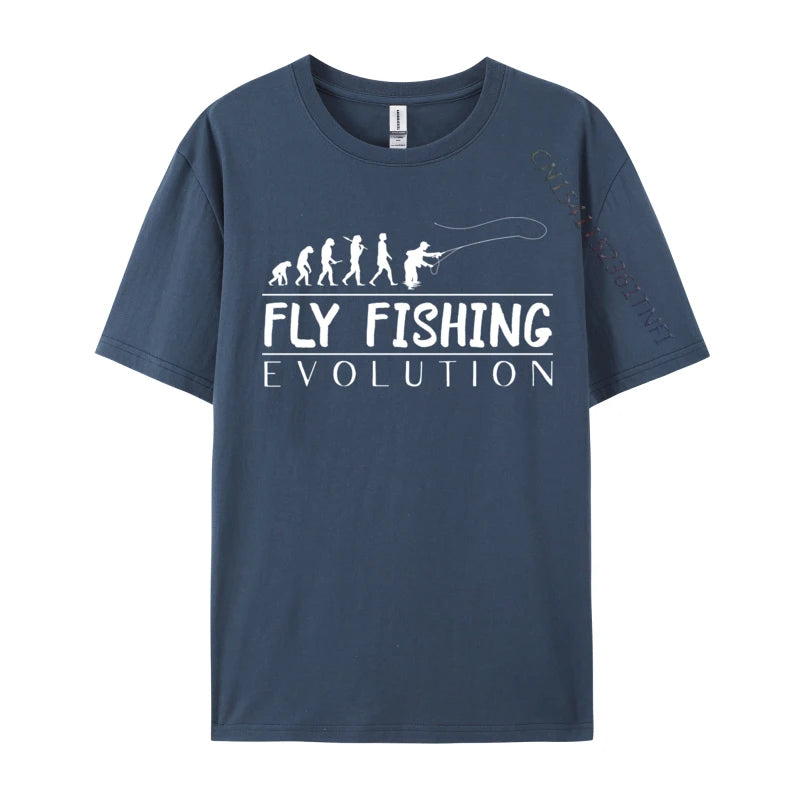 Load image into Gallery viewer, Fly Fishing Evolution T-Shirt
