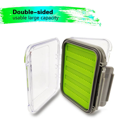 Silicone Waterproof Double sided Fly Box