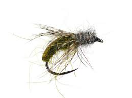 Emergent Sparkle Pupa - OLIVE - Hook Size #14