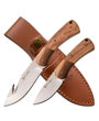 Elk Ridge - Fixed Blade Knives - Set of 2 - ER-200-10BR