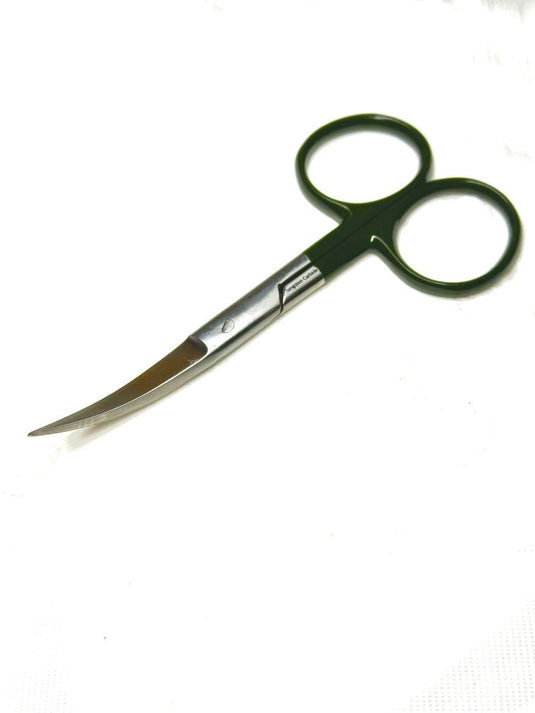 Anadromous - Hair Scissors Curved 5" - Black/Silver
