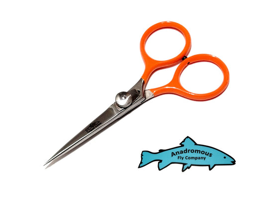 Anadromous - Hair Scissors Stright 5" - Orange