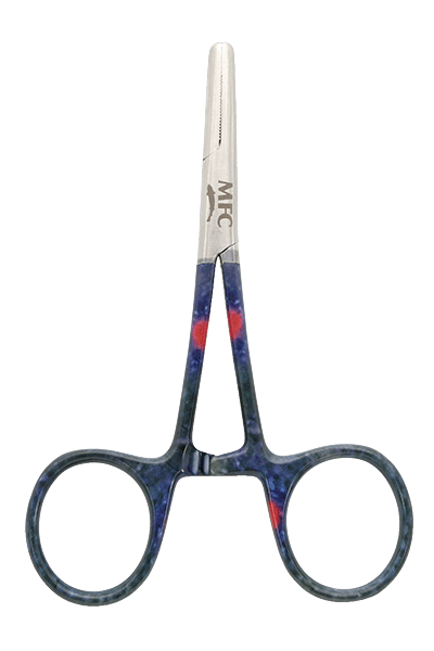 Load image into Gallery viewer, MFC - 5&quot; Straight Tip River Camo Forceps
