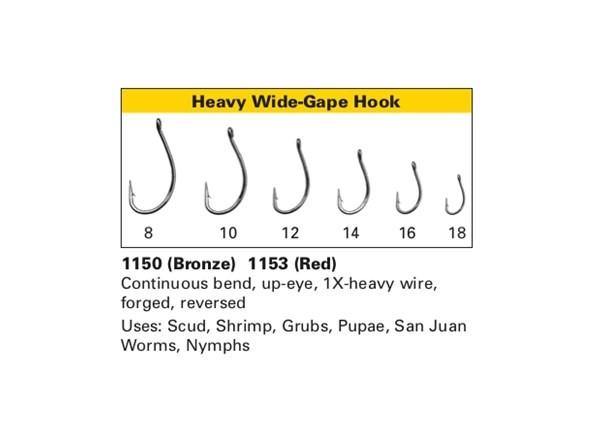 Load image into Gallery viewer, DAIICHI 1153 - Red Wide Gape Hook - Rocky Mountain Fly Shop

