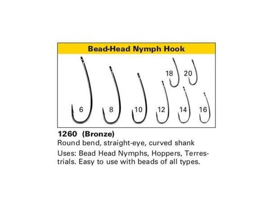 DAIICHI 1260 - Bead Head Nymph Hook - Rocky Mountain Fly Shop