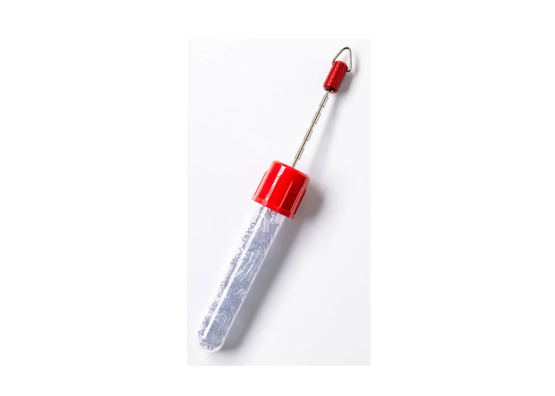 Load image into Gallery viewer, New Zealand Strike Indicator pre-cut sleeves &amp; vial (200 count)
