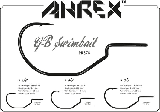 Ahrex - PR378 GB Predator Swimbait