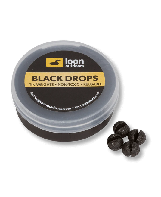 Loon - Black Drop Tin Weights