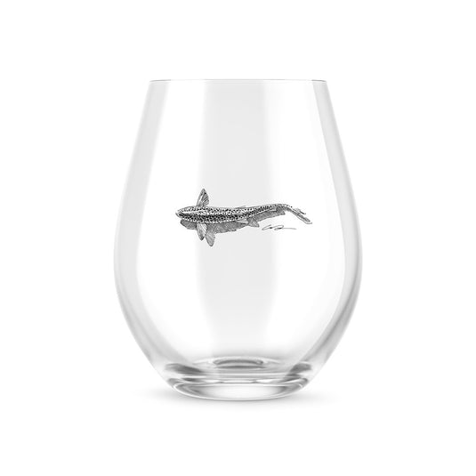 RepYourWater - Shallow Water Cruiser Stemless Wine Glass