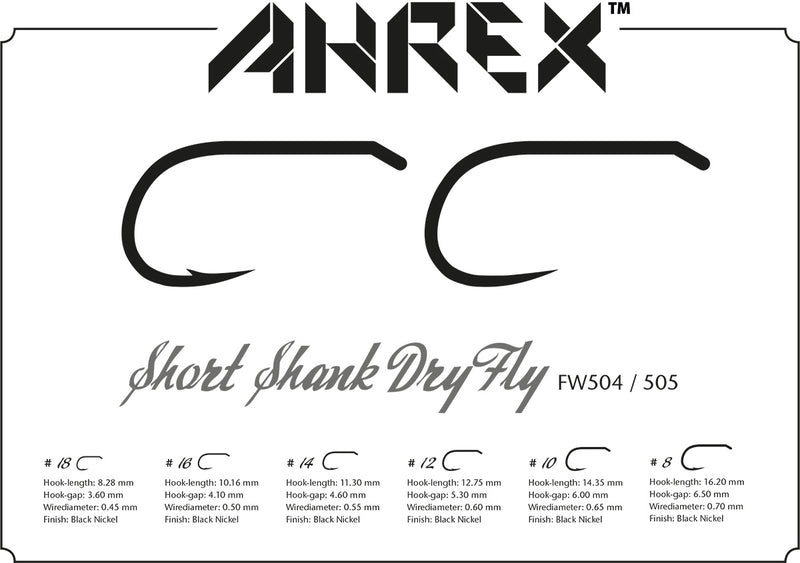 Load image into Gallery viewer, Ahrex - FW505 / SHORT SHANK DRY BARBLESS
