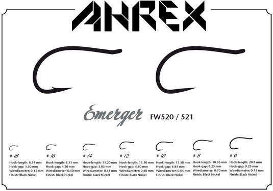 Ahrex - FW521 / EMERGER / BARBLESS