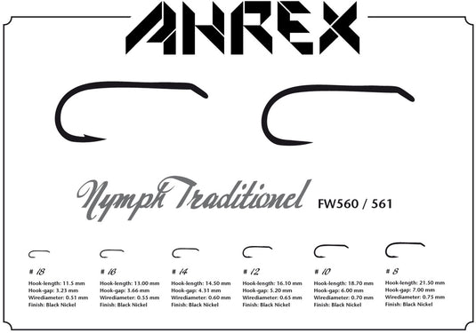 Ahrex - FW560 / NYMPH TRADITIONAL