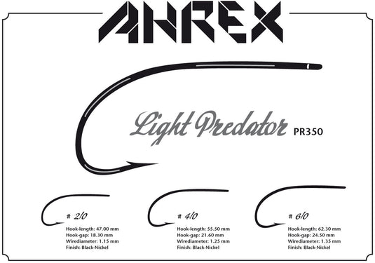 Ahrex - PR350 / LIGHT PREDATOR, BARBED