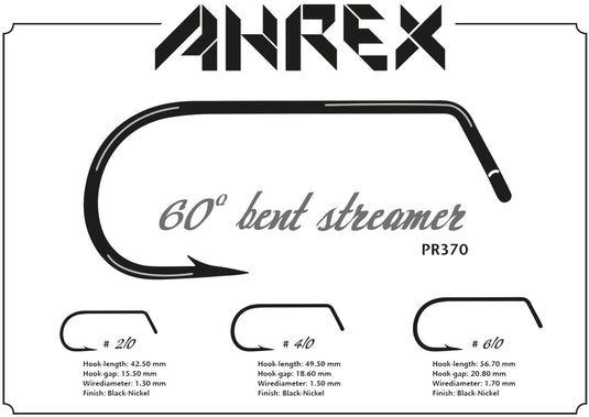 Ahrex - PR370 60 DEGREE BENT STREAMER