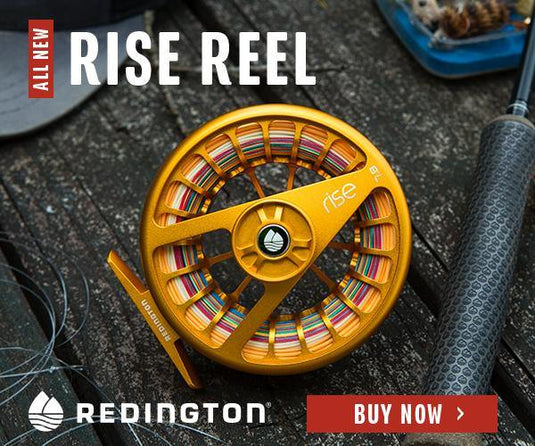 Redington Rise III 5/6 Black Fly Reel