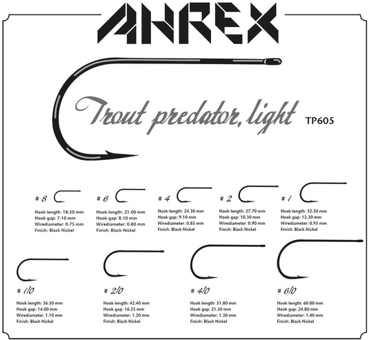 Ahrex - TP605 / TROUT PREDATOR STREAMER LIGHT