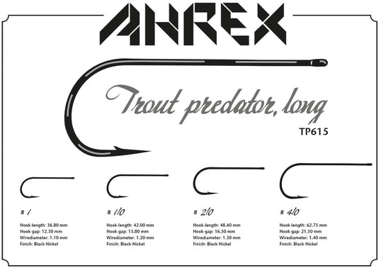 Ahrex - TP615 / TROUT PREDATOR STREAMER LONG