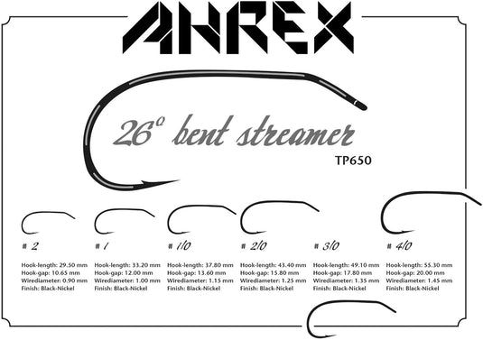 Ahrex - TP650 26 Trout Predator Bent Streamer