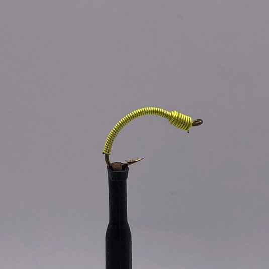 Wire Worm - CHARTREUSE - Hook Size