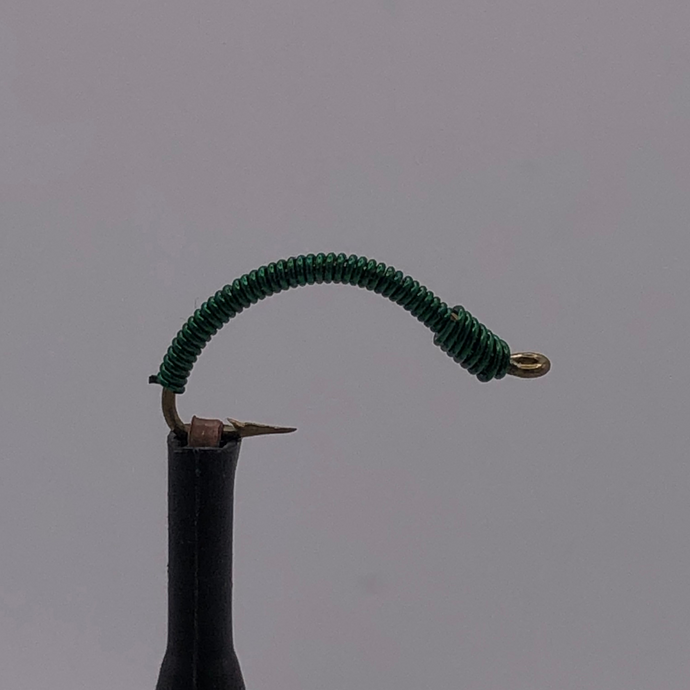 Wire Worm - GREEN - Hook Size #12