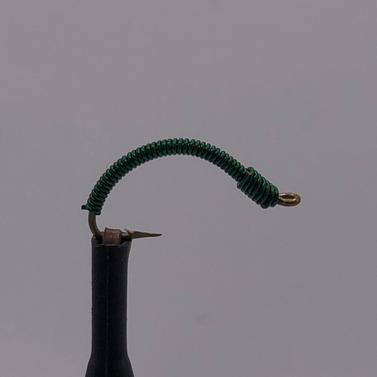 Wire Worm - GREEN - Hook Size