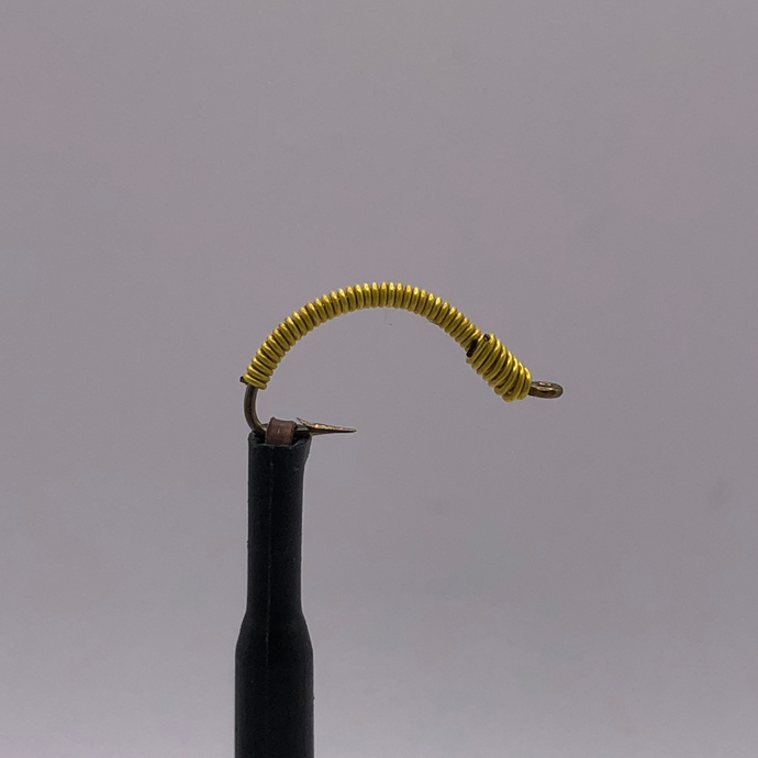 Wire Worm - YELLOW - Hook Size #12