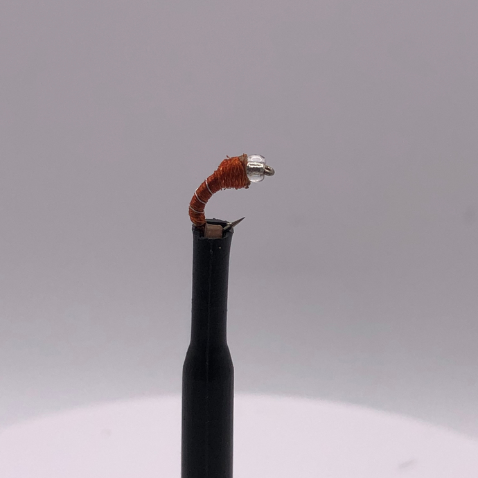 Glass Bead Midge - BROWN - Hook Size #16