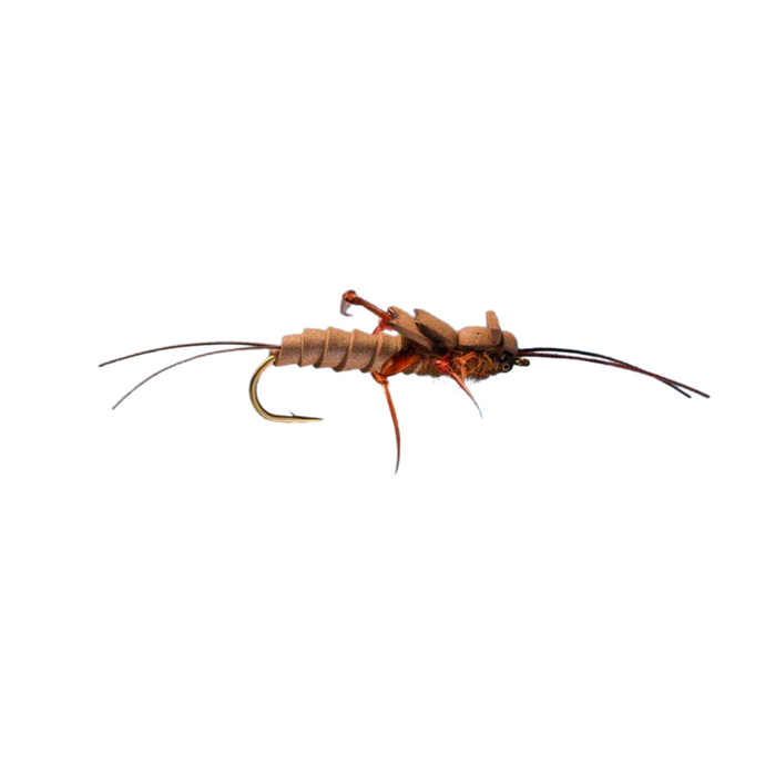 Realistic Brown Stonefly Nymph