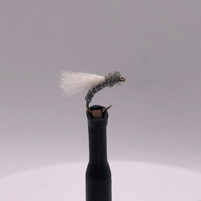 Top Secret Midge - GRAY - Hook Size #16