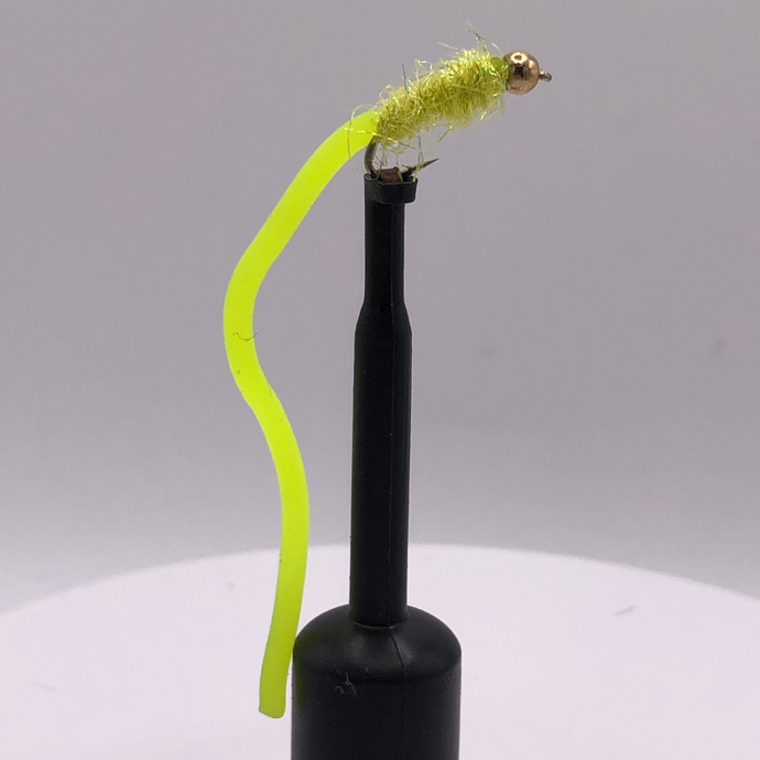 Squirmy Worm - YELLOW - Hook Size #14