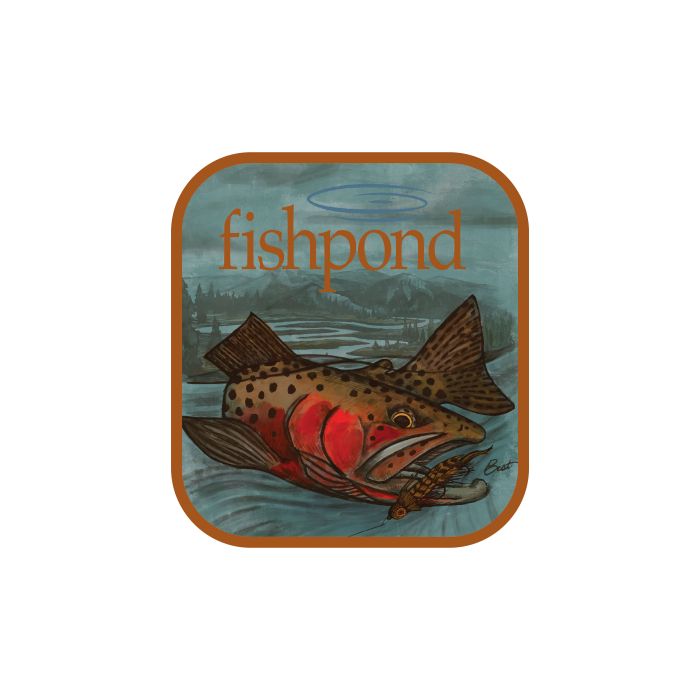 FishPond - Drop Off Sticker – Rocky Mountain Fly Shop