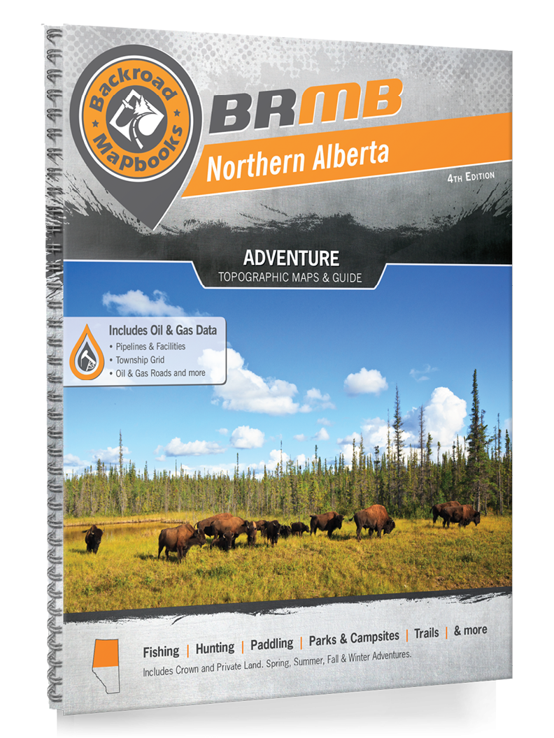 Load image into Gallery viewer, BACKROAD MAPBOOKS - NORTHERN ALBERTA - 4TH EDITION
