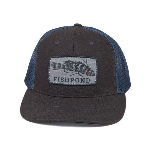 Liarflies: Black Big Fish Trucker Hat.