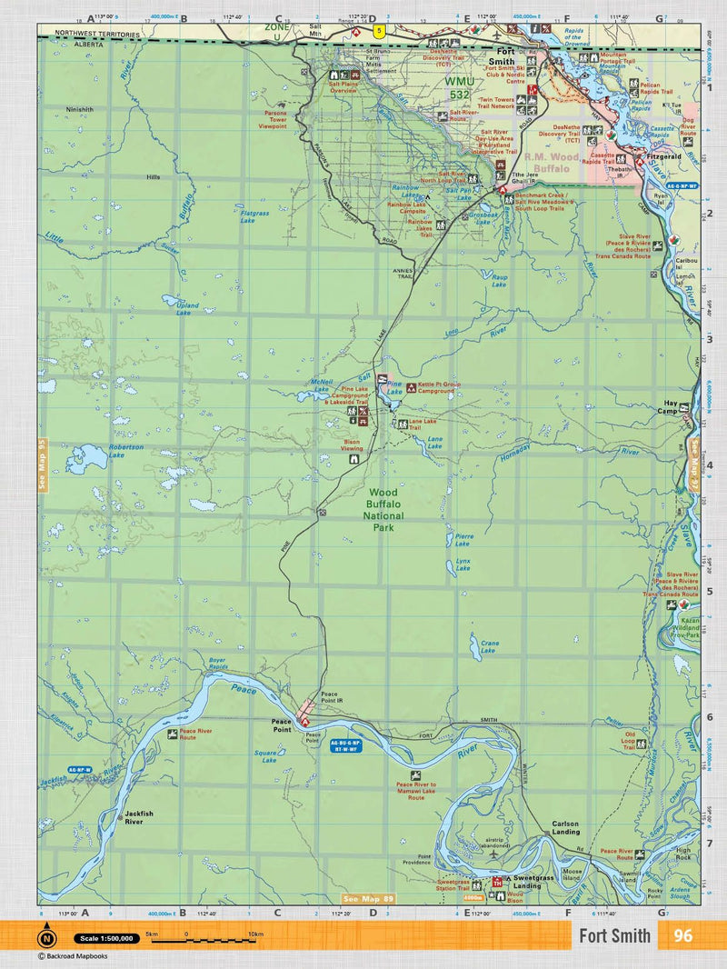 Load image into Gallery viewer, BACKROAD MAPBOOKS - NORTHERN ALBERTA - 4TH EDITION
