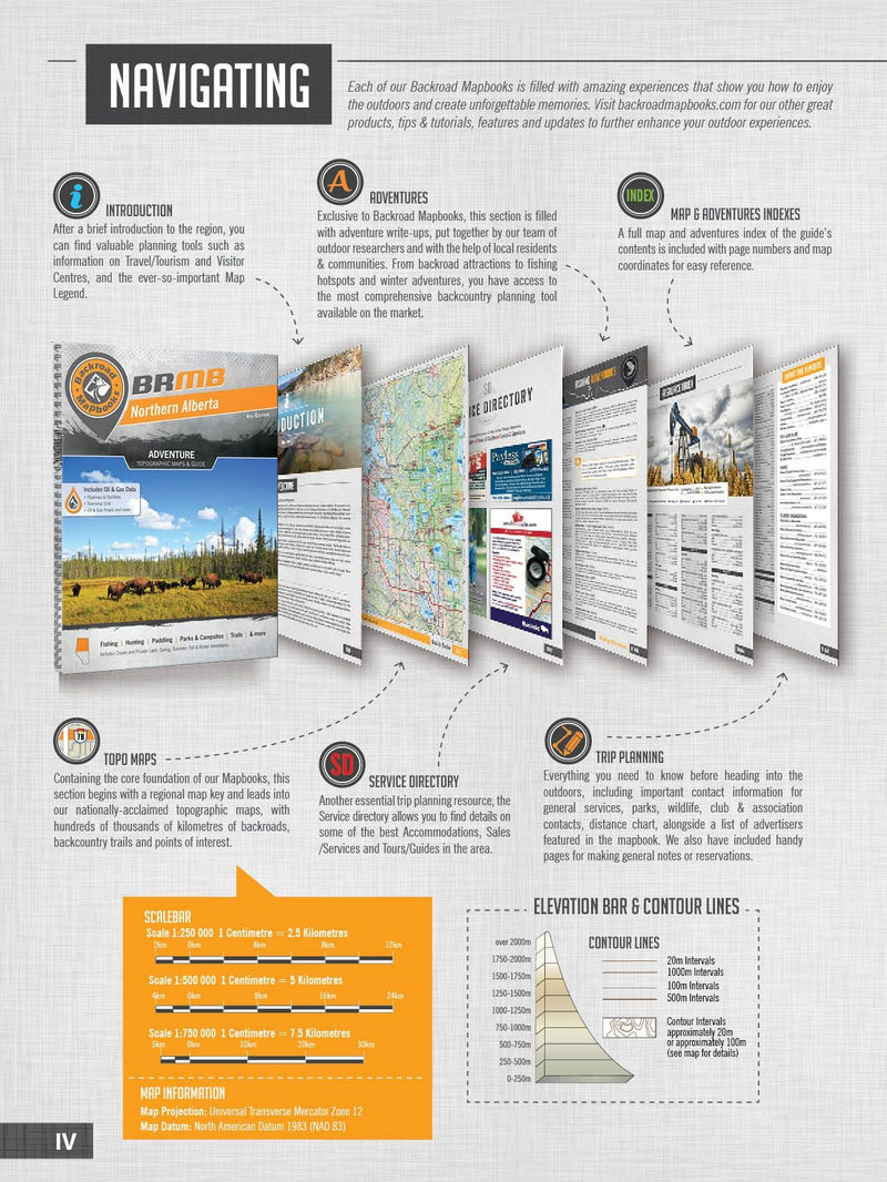 Load image into Gallery viewer, BACKROAD MAPBOOKS - NORTHERN ALBERTA - 4TH EDITION
