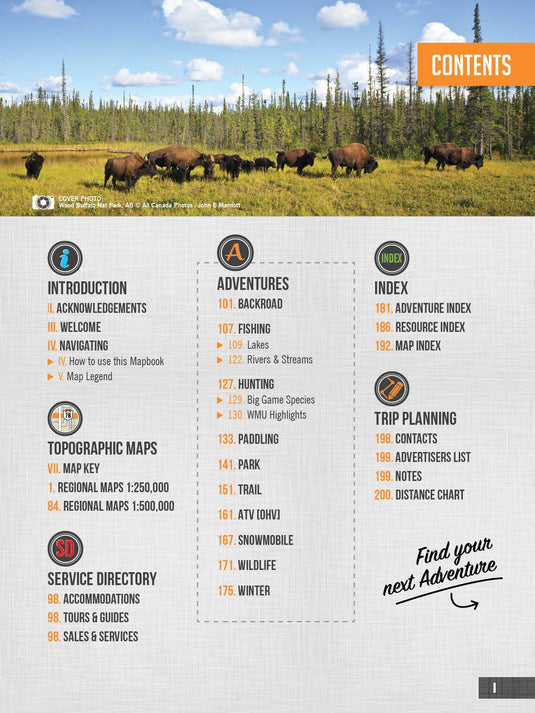 BACKROAD MAPBOOKS - NORTHERN ALBERTA - 4TH EDITION