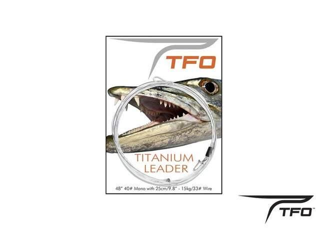 Load image into Gallery viewer, TFO Titanium Pike Leader - Rocky Mountain Fly Shop
