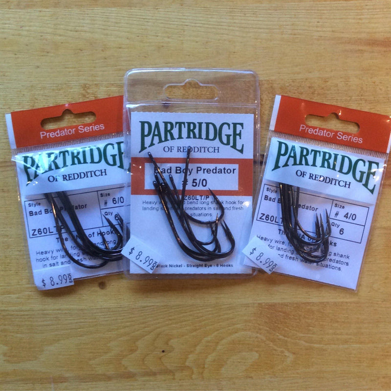 Load image into Gallery viewer, Partridge Bad Boy Predator Hooks - Rocky Mountain Fly Shop
