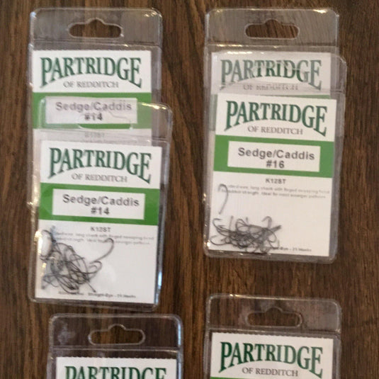 Partridge Sedge/Caddis Hooks - Rocky Mountain Fly Shop