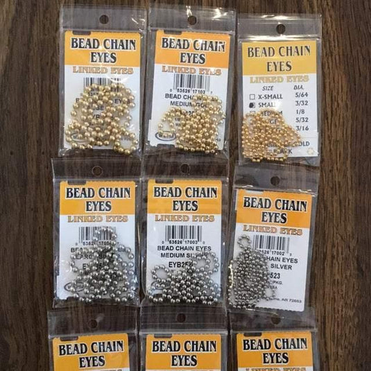 Wapsi - Bead Chain Eyes - Rocky Mountain Fly Shop