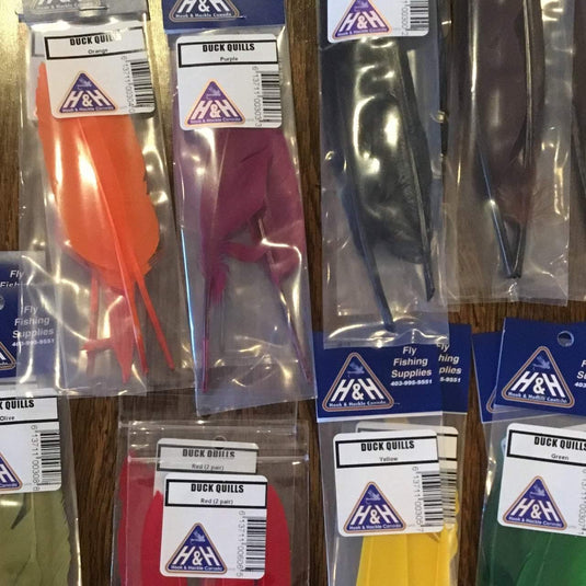 H&H Duck Quills - Rocky Mountain Fly Shop