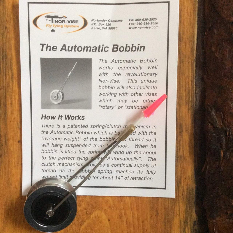 Load image into Gallery viewer, Nor-vise Automatic Fly Tying Bobbin - Rocky Mountain Fly Shop

