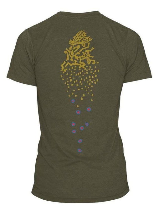 RepYourWater-Brook Trout Skin Spine Tee - Rocky Mountain Fly Shop