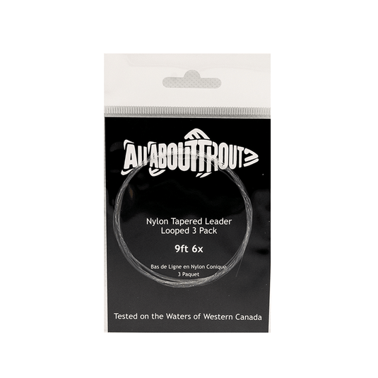 All About Trout - Nylon Tapered Leader - Rocky Mountain Fly Shop